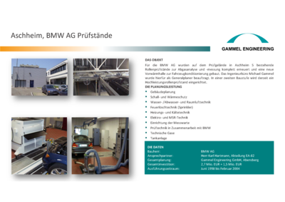 Aschheim Prüfstände BMW