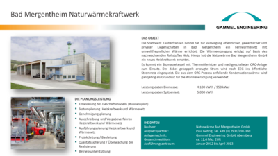 Bad Mergentheim Naturwärmekraftwerk