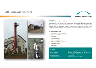 Furth Biomasse-Heizwerk