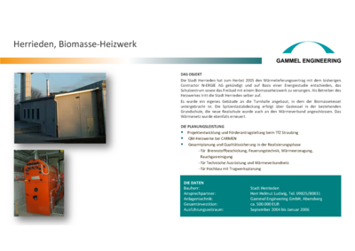 Herrieden Biomasse-Heizwerk Schulzentrum