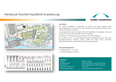 Hersbruck Erweiterung PsoriSol Hautklinik