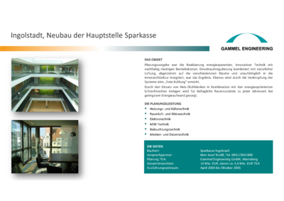 Ingolstadt Neubau Sparkasse