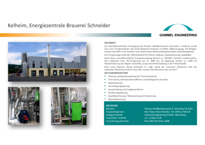 Kelheim Biomasse-Heizwerk Brauerei Schneider
