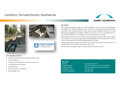 Landshut Fernwärme Stadtwerke