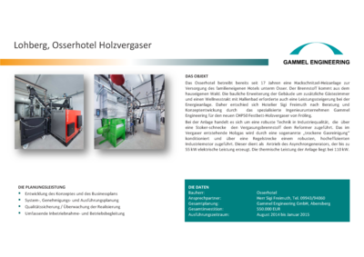 Lohberg Osserhotel Holzvergaser