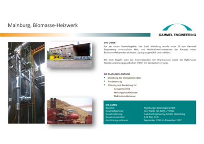 Mainburg Biomasse-Heizwerk