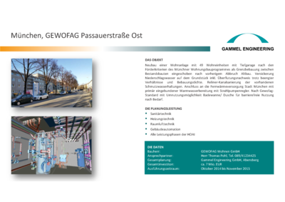 München GEWOFAG Passauer Straße Ost