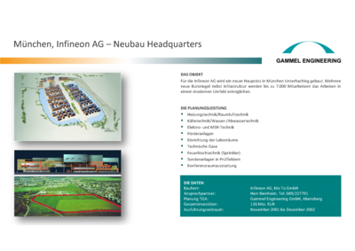 München Neubau Headquarters Infineon AG