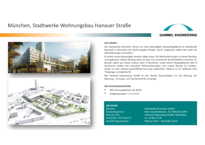 München Stadtwerke Wohnungsbau Hanauerstraße