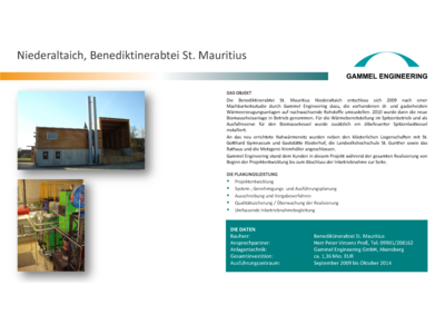 Niederaltaich Biomasse-Heizwerk Kloster