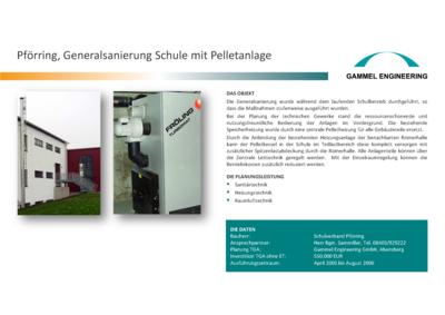 Pförring Generalsanierung Schule