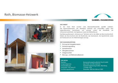 Roth Biomasse-Heizwerk Am Weinberg