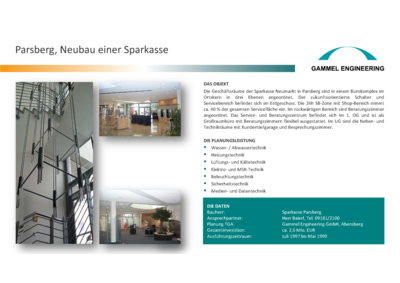 Parsberg Neubau Sparkasse